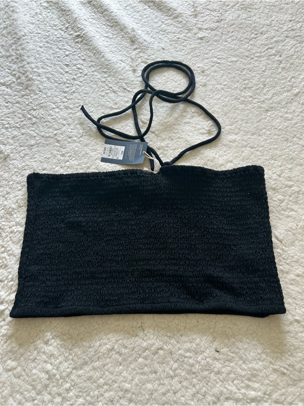 Universal Thread Black Cropped Top